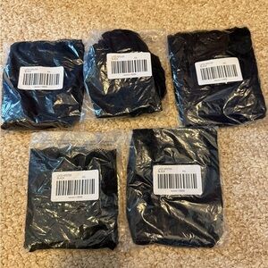 Soma Black Hipster Panties Collection of 5